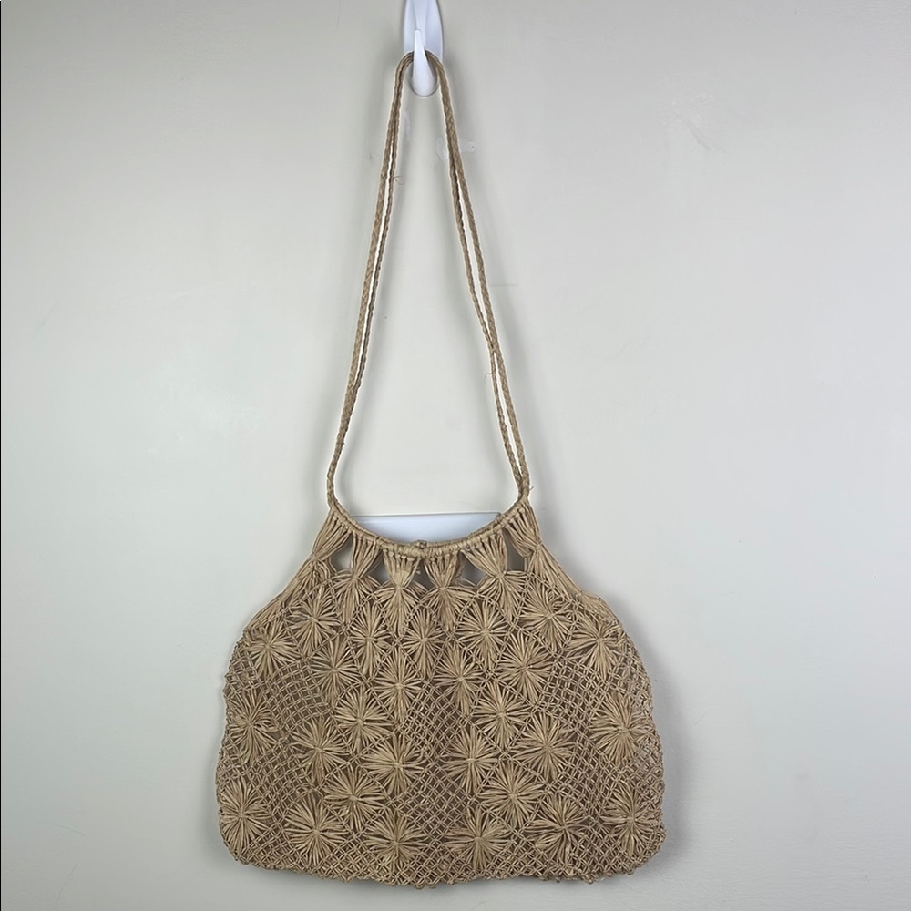 Vintage Woven Straw Bag